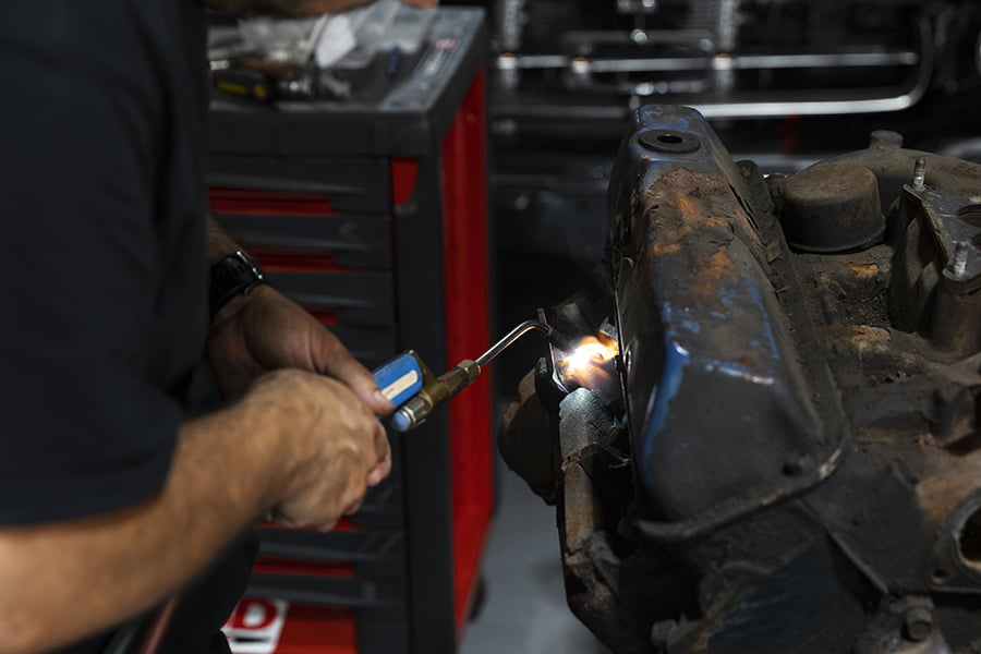 Truck welding repair