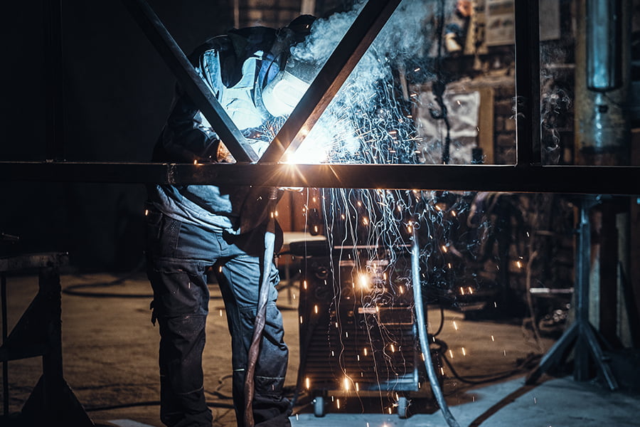 welder for Structural Steel Erector
