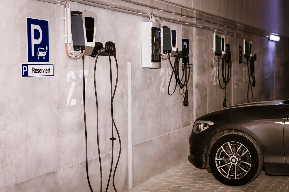 Electric Vehicle Charging Station Install