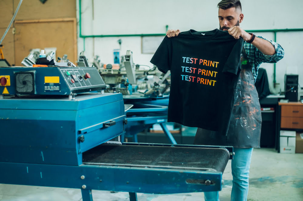 printing t-shirt machine